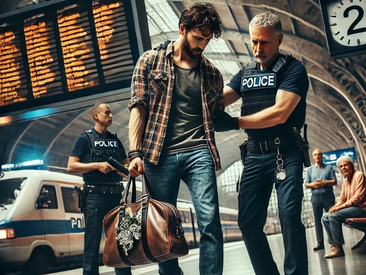 poliziotti traggono in arresto truffatore