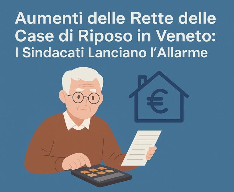 Anziano che calcola la retta con una calcolatrice