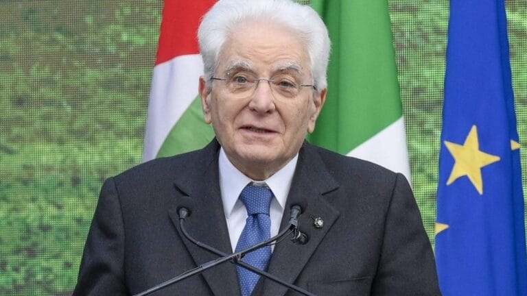 Prensidente Giorgio Mattarella